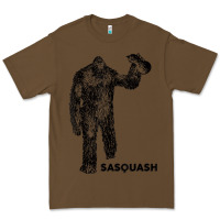 Cacao cool unique sasquash sasquatch and squash bigfoot t shirt Premium Tee - linhVisuals