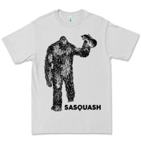 Dove Grey cool unique sasquash sasquatch and squash bigfoot t shirt Premium Tee - linhVisuals