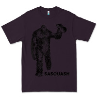 Plum cool unique sasquash sasquatch and squash bigfoot t shirt Premium Tee - linhVisuals