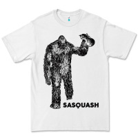 White cool unique sasquash sasquatch and squash bigfoot t shirt Premium Tee - linhVisuals