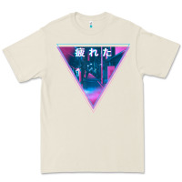 Bone tired japanese otaku   abandoned city street art t shirt Premium Tee - linhVisuals
