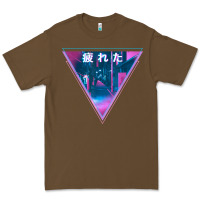Cacao tired japanese otaku   abandoned city street art t shirt Premium Tee - linhVisuals