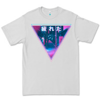 Dove Grey tired japanese otaku   abandoned city street art t shirt Premium Tee - linhVisuals