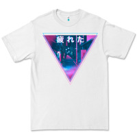 White tired japanese otaku   abandoned city street art t shirt Premium Tee - linhVisuals