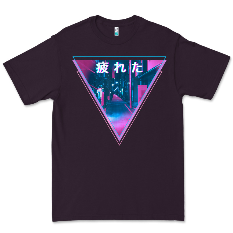 Tired Japanese Otaku   Abandoned City Street Art T Shirt Premium Tee by linhVisuals | Teevron