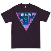 Plum tired japanese otaku   abandoned city street art t shirt Premium Tee - linhVisuals