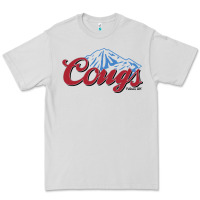 Dove Grey wsu cougs light blue Premium Tee - linhVisuals