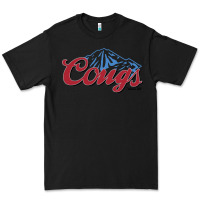 Black wsu cougs light blue Premium Tee - linhVisuals