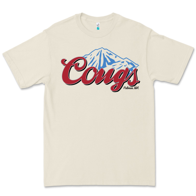 Wsu Cougs Light Blue Premium Tee by linhVisuals | Teevron
