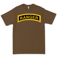 Cacao army ranger tab   black & gold   army ranger tab black gold Premium Tee - linhVisuals