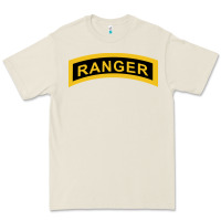 Bone army ranger tab   black & gold   army ranger tab black gold Premium Tee - linhVisuals