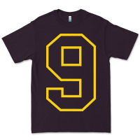 Plum number #9 sports jersey uniform Premium Tee - linhVisuals