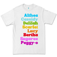 White althea cassidy name woman mans Premium Tee - linhVisuals