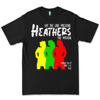 Black otls heathers Premium Tee - linhVisuals