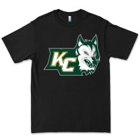 Black keuka college wolf vectorized Premium Tee - linhVisuals