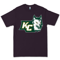 Plum keuka college wolf vectorized Premium Tee - linhVisuals