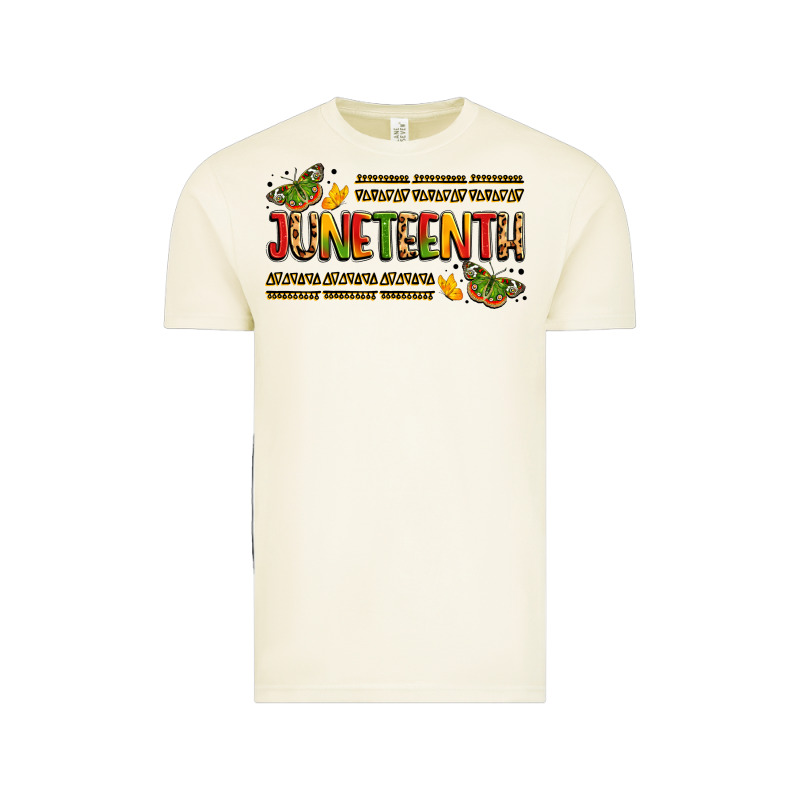 Colorful Juneteenth Celebration Art Vintage Tee by LillyAllenDesigns | Teevron