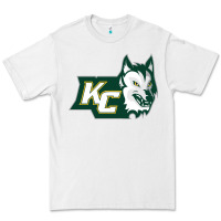 White keuka college wolf vectorized Premium Tee - linhVisuals