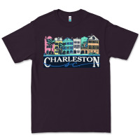 Plum charleston rainbow road   charleston south carolin Premium Tee - linhVisuals