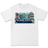 White charleston rainbow road   charleston south carolin Premium Tee - linhVisuals