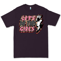 Plum let's do this girls soccer Premium Tee - FaDigitalArtStudio