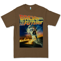 Cacao back to the future vintage Premium Tee - linhVisuals