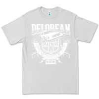Dove Grey delorean machine Premium Tee - linhVisuals