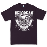Plum delorean machine Premium Tee - linhVisuals