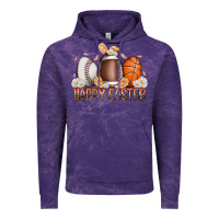 Cloud Purple happy easter day eggs Vintage Hoodie - RacoonDesign