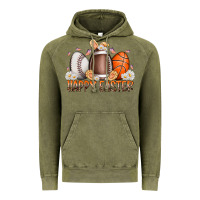 Vintage Olive happy easter day eggs Vintage Hoodie - RacoonDesign