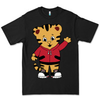 Black daniel tigers neighborhood Premium Tee - linhVisuals