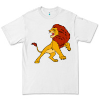 White mufasa the lion king Premium Tee - linhVisuals