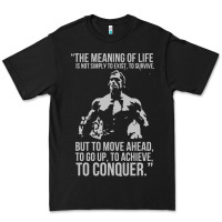 Black schwarzenegger arnie Premium Tee - linhVisuals