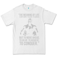 White schwarzenegger arnie Premium Tee - linhVisuals