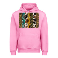 Fuchsia Pink Western Brushstroke Urban Hoodie - Jasminsmagicworld