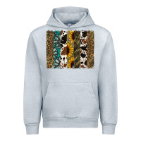 Heather Grey Western Brushstroke Urban Hoodie - Jasminsmagicworld