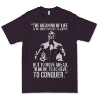 Plum schwarzenegger arnie Premium Tee - linhVisuals