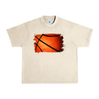 Sandshell basketball brushstroke Urban Heavy Tee - Jasminsmagicworld
