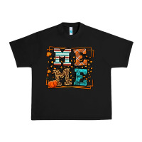 Black Fall Autumn Leopard Meme Urban Heavy Tee - LillyAllenDesigns