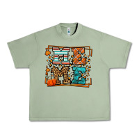 Oil Green Fall Autumn Leopard Meme Urban Heavy Tee - LillyAllenDesigns