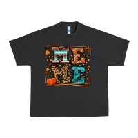 Pigment Black Fall Autumn Leopard Meme Urban Heavy Tee - LillyAllenDesigns