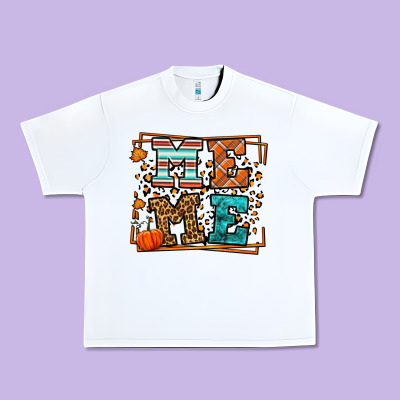 Fall Autumn Leopard Meme Urban Heavy Tee Designed By Lillyallendesigns
