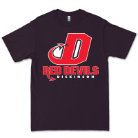 Plum red de dickinson college vectorized Premium Tee - linhVisuals