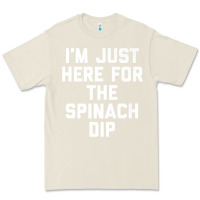 Bone foodie appetizer i'm just here for the spinach dip premium t shirt Premium Tee - linhVisuals
