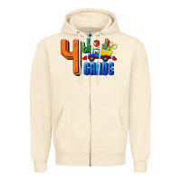 Sandshell Fourth Grade Zipper Hoodie - RanaPortraitStore