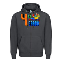 Smoke Fourth Grade Zipper Hoodie - RanaPortraitStore
