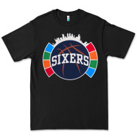 Black sixers basketball Premium Tee - linhVisuals