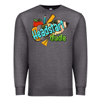 Charcoal Heather headstart dude Premium Sweatshirt - Jasminsmagicworld