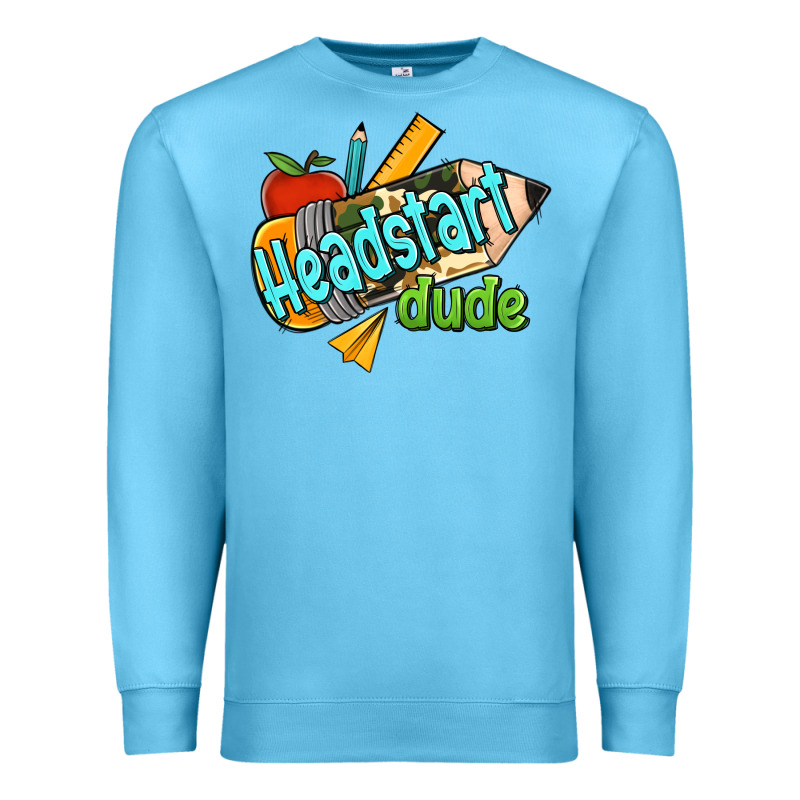 Headstart Dude Premium Sweatshirt by Jasminsmagicworld | Teevron