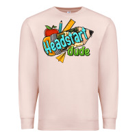 Pale Pink headstart dude Premium Sweatshirt - Jasminsmagicworld